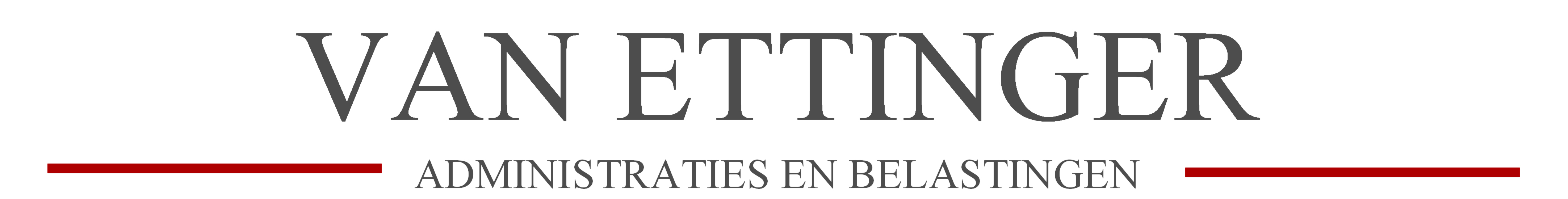 Logo Van Ettinger Administraties en Belastingen